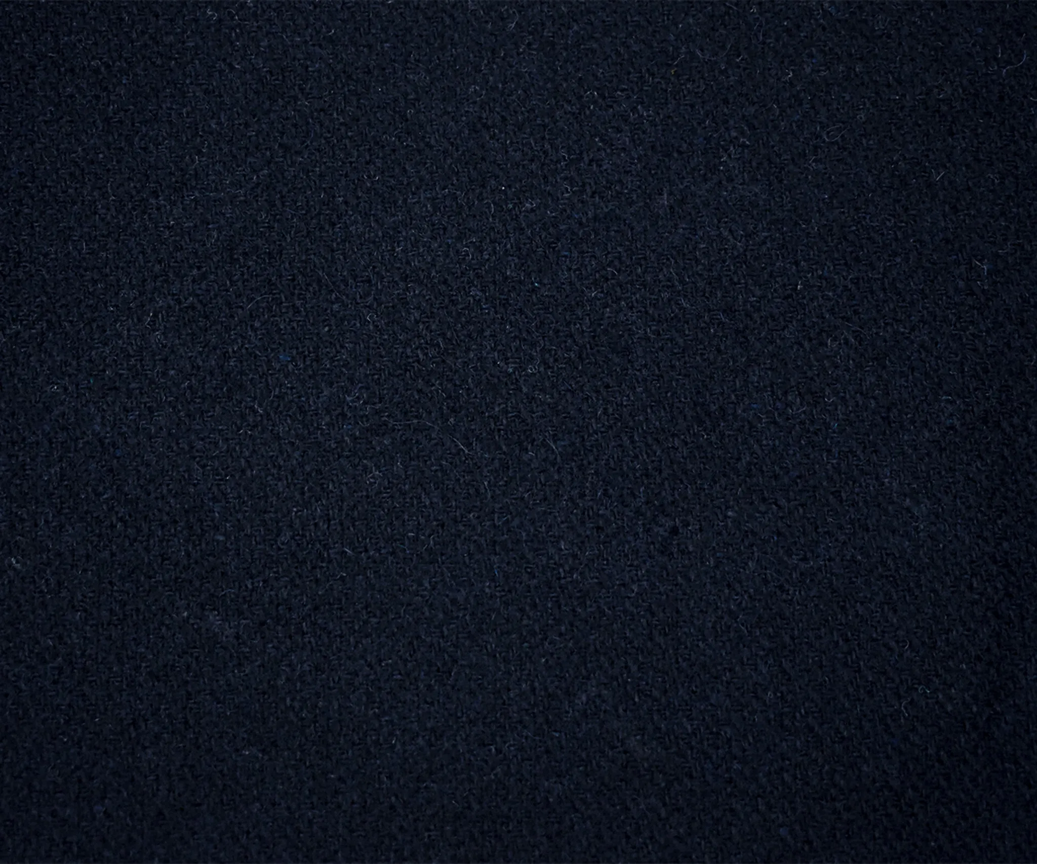 Deep Navy-Black Wool Texture Dobby Woven Single Brushed Jacketing Fabric