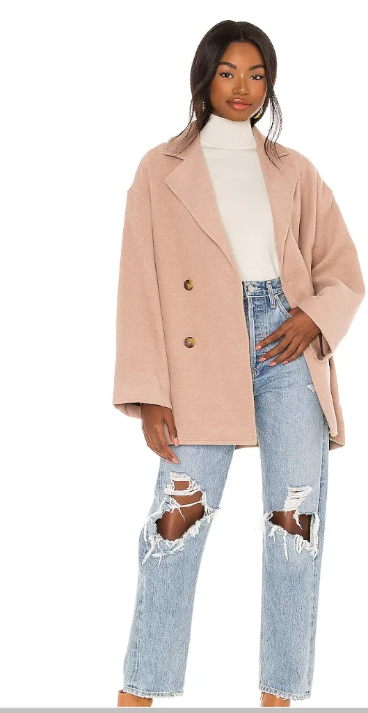 Free People Hannah Slouchy Blazer