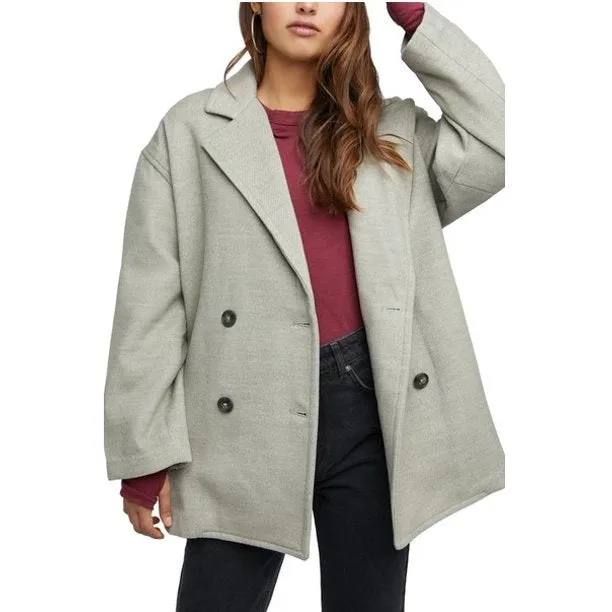 Free People Hannah Slouchy Blazer