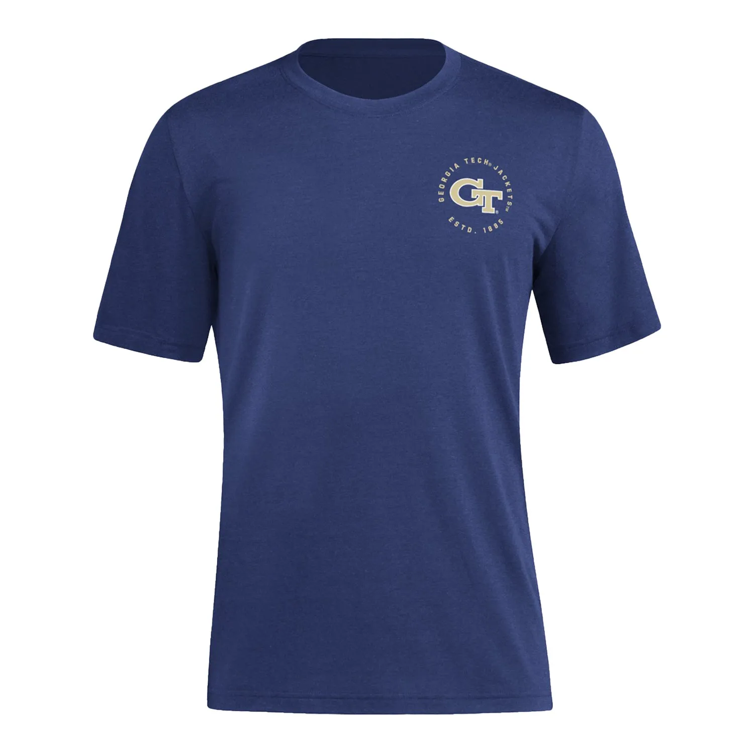 Georgia Tech Yellow Jackets Adidas Home Stack Navy T-Shirt