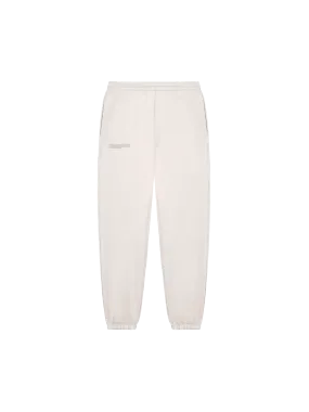 In Conversion Cotton Track Pants—cotton white