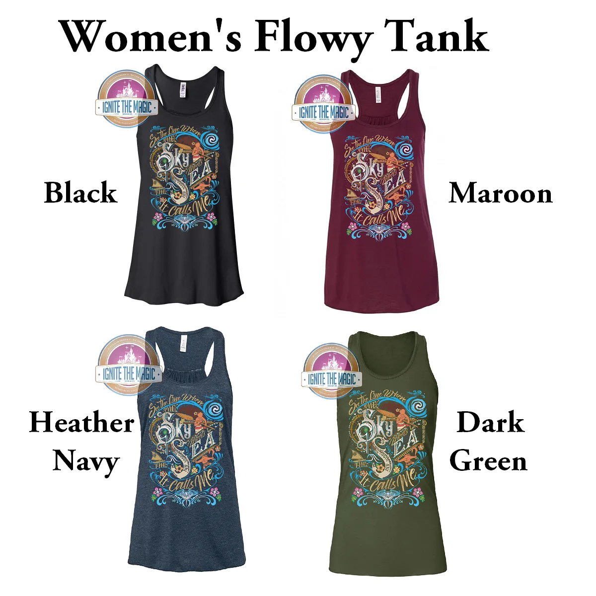 It Calls Me - Women's Tanks   Tees