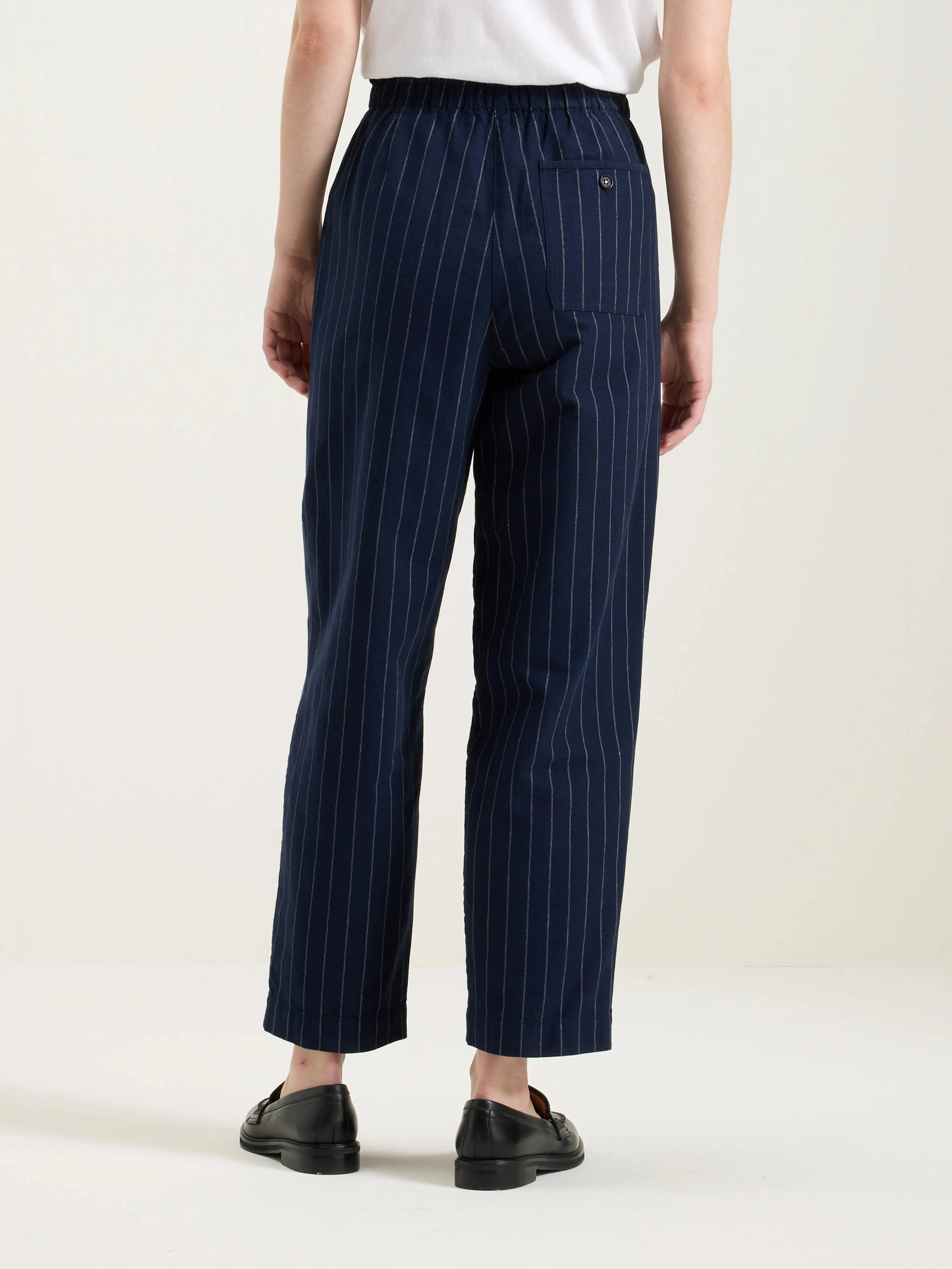 Lilo paperbag trousers (242 / W / STRIPE A)