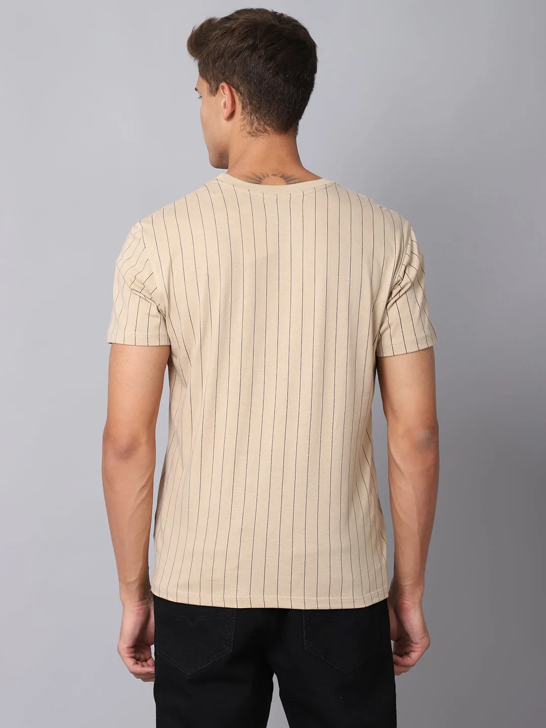 Men's Light Brown T-Shirt