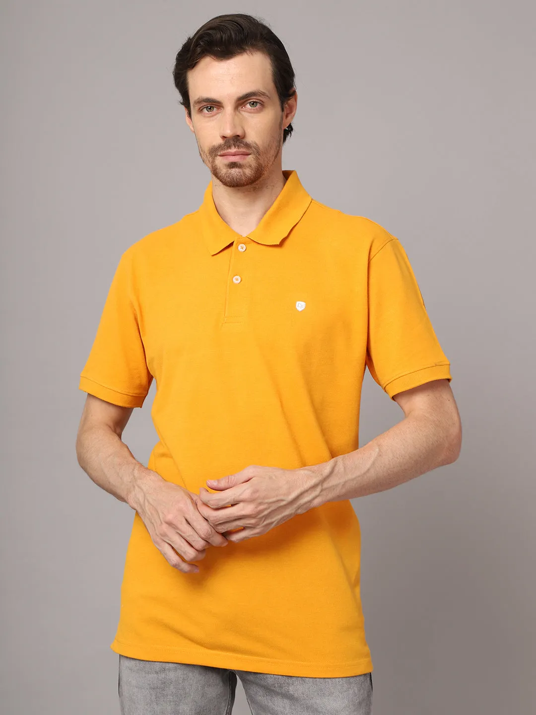 Mens Mustard T-Shirt