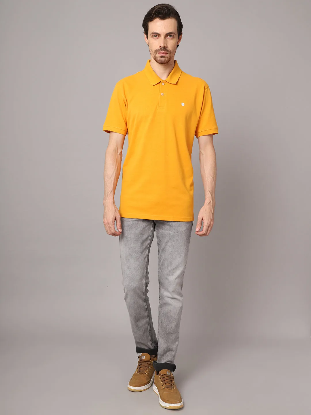 Mens Mustard T-Shirt