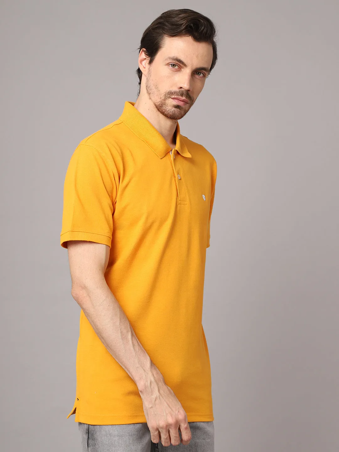 Mens Mustard T-Shirt