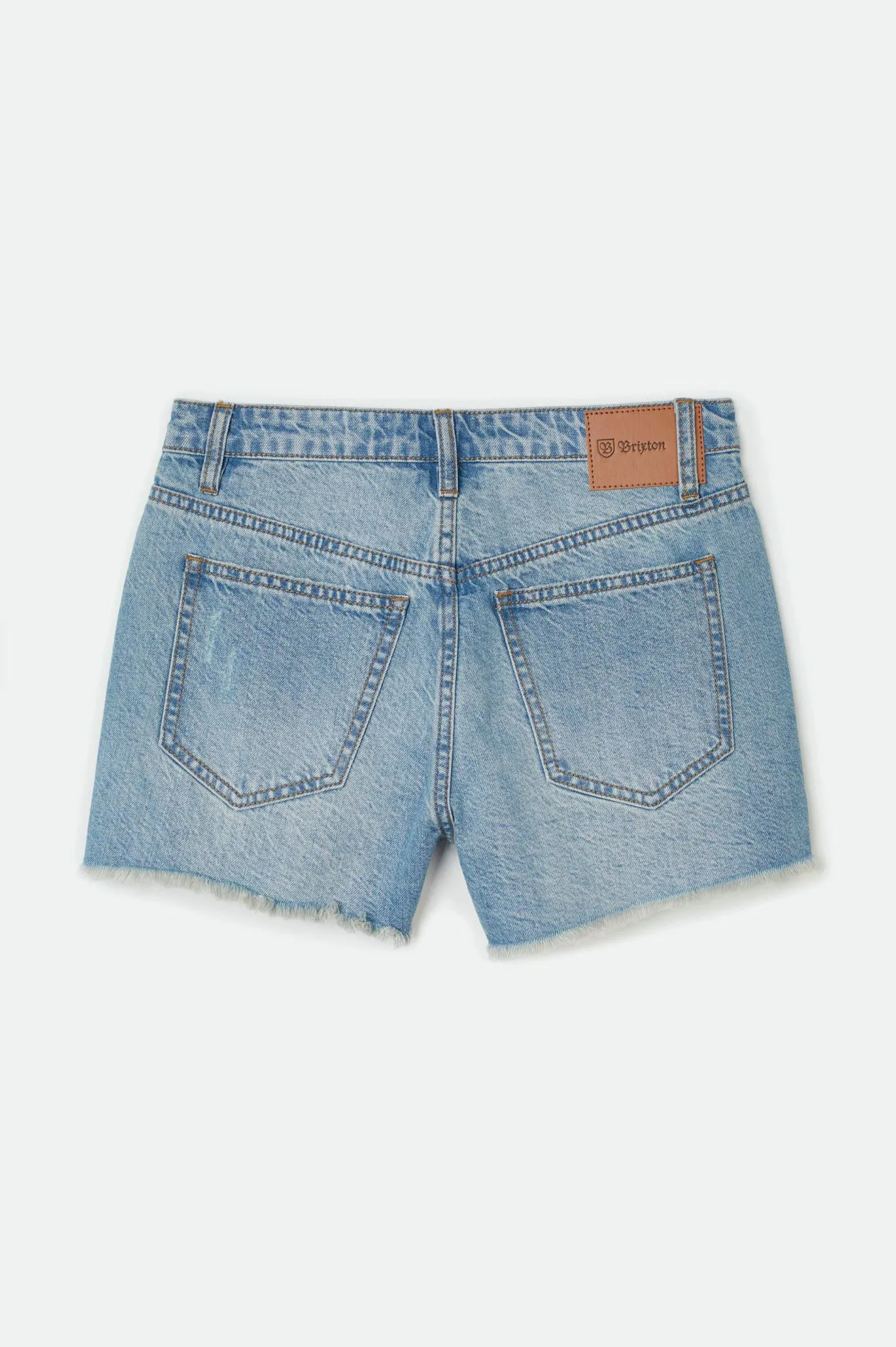 Natasha Cut Off Short - Faded Indigo