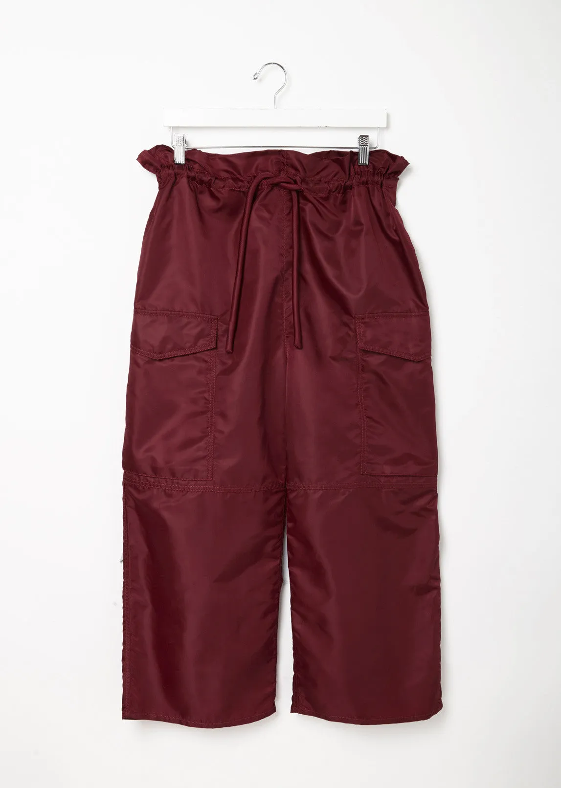 Nylon Bomber Pant