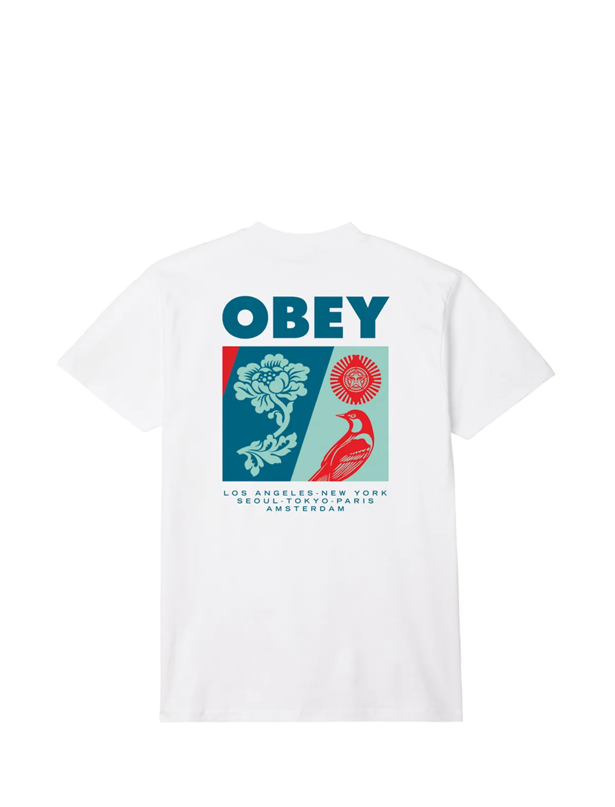 Obey New Spring T-Shirt White