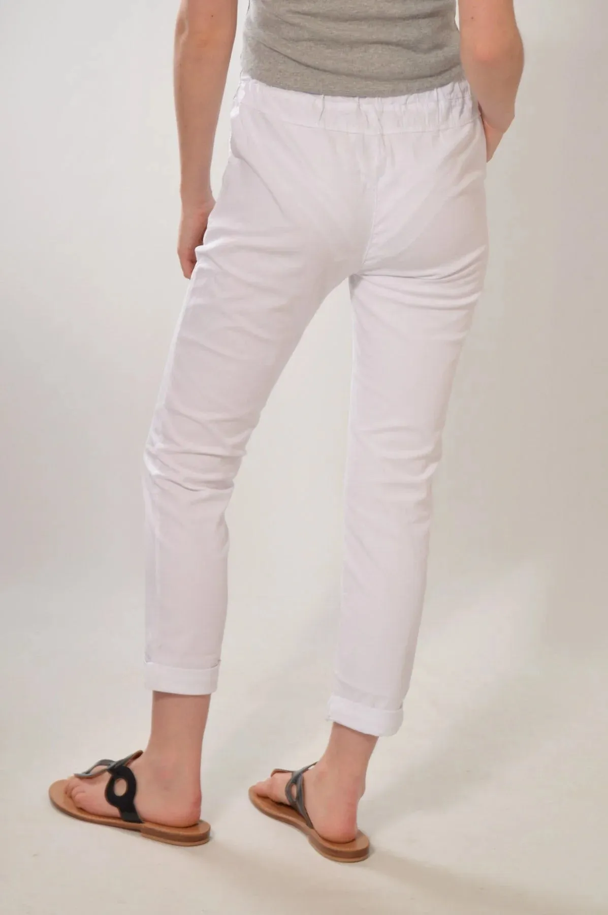 Paperbag Roll Hem Trousers