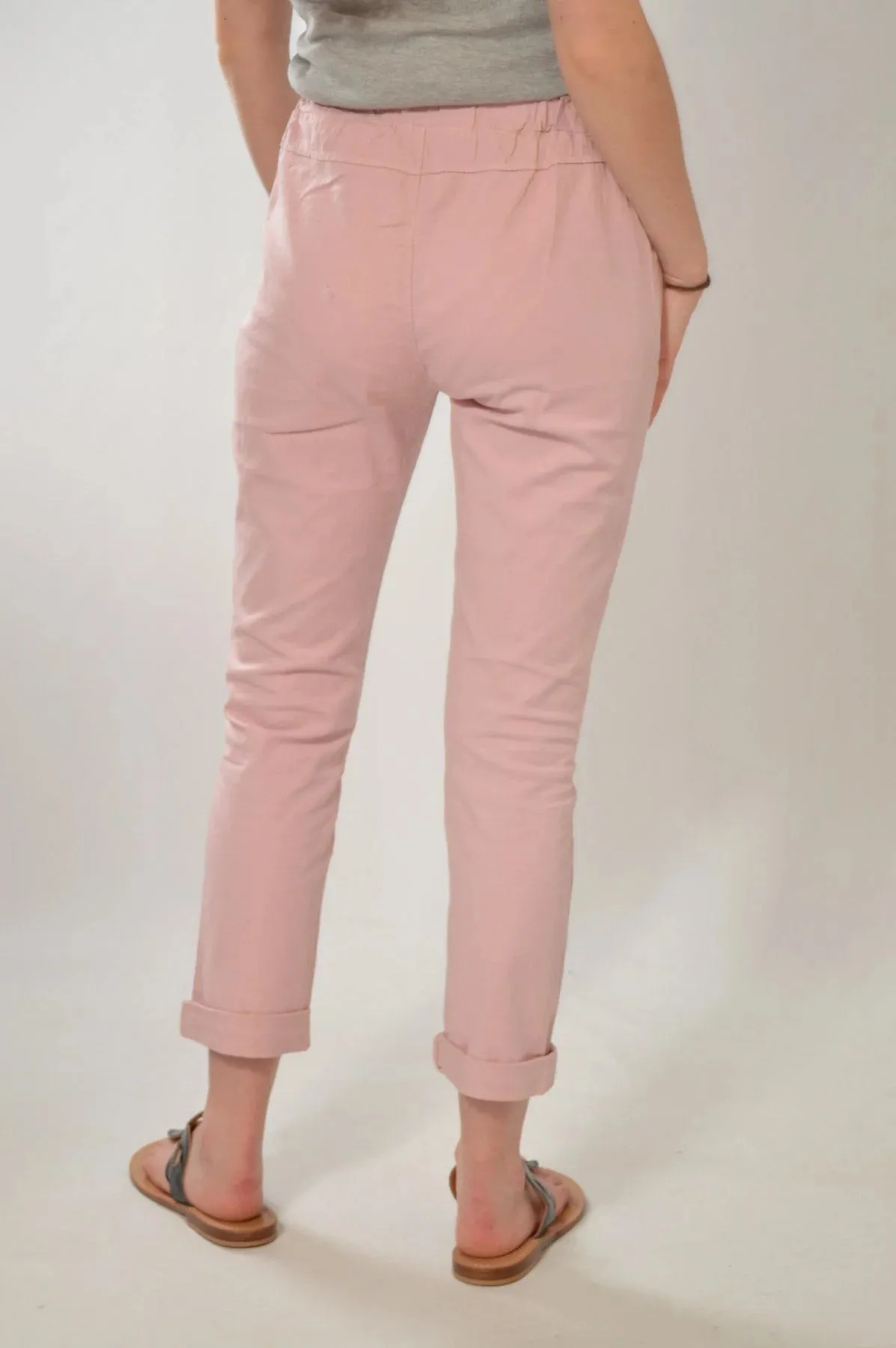 Paperbag Roll Hem Trousers