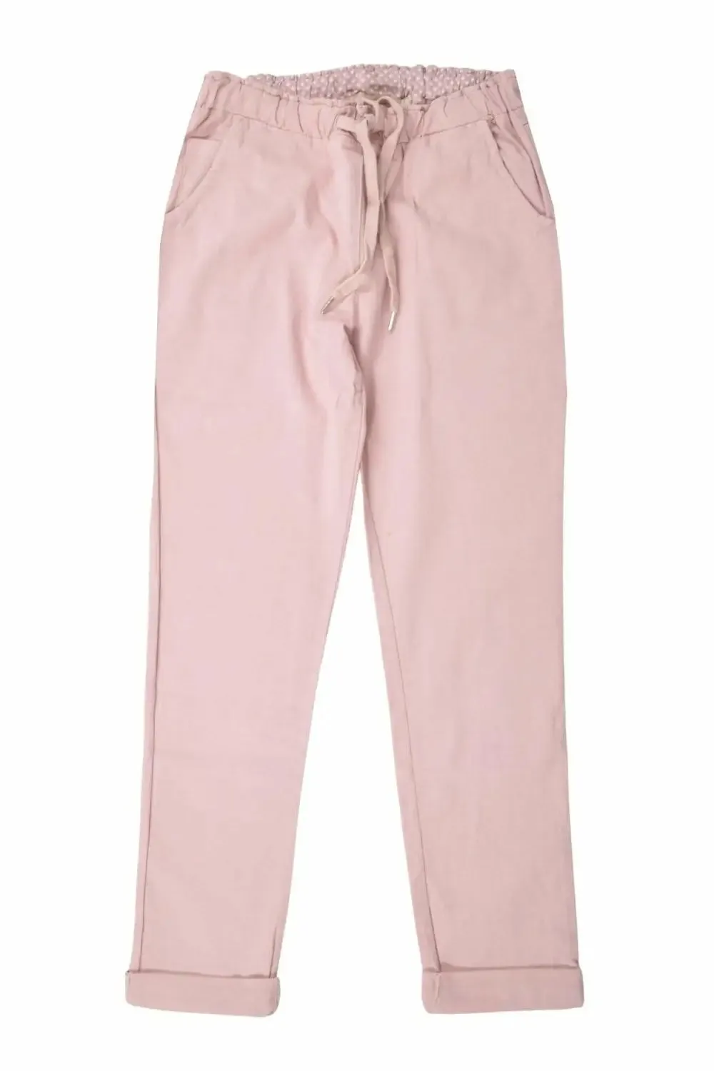 Paperbag Roll Hem Trousers