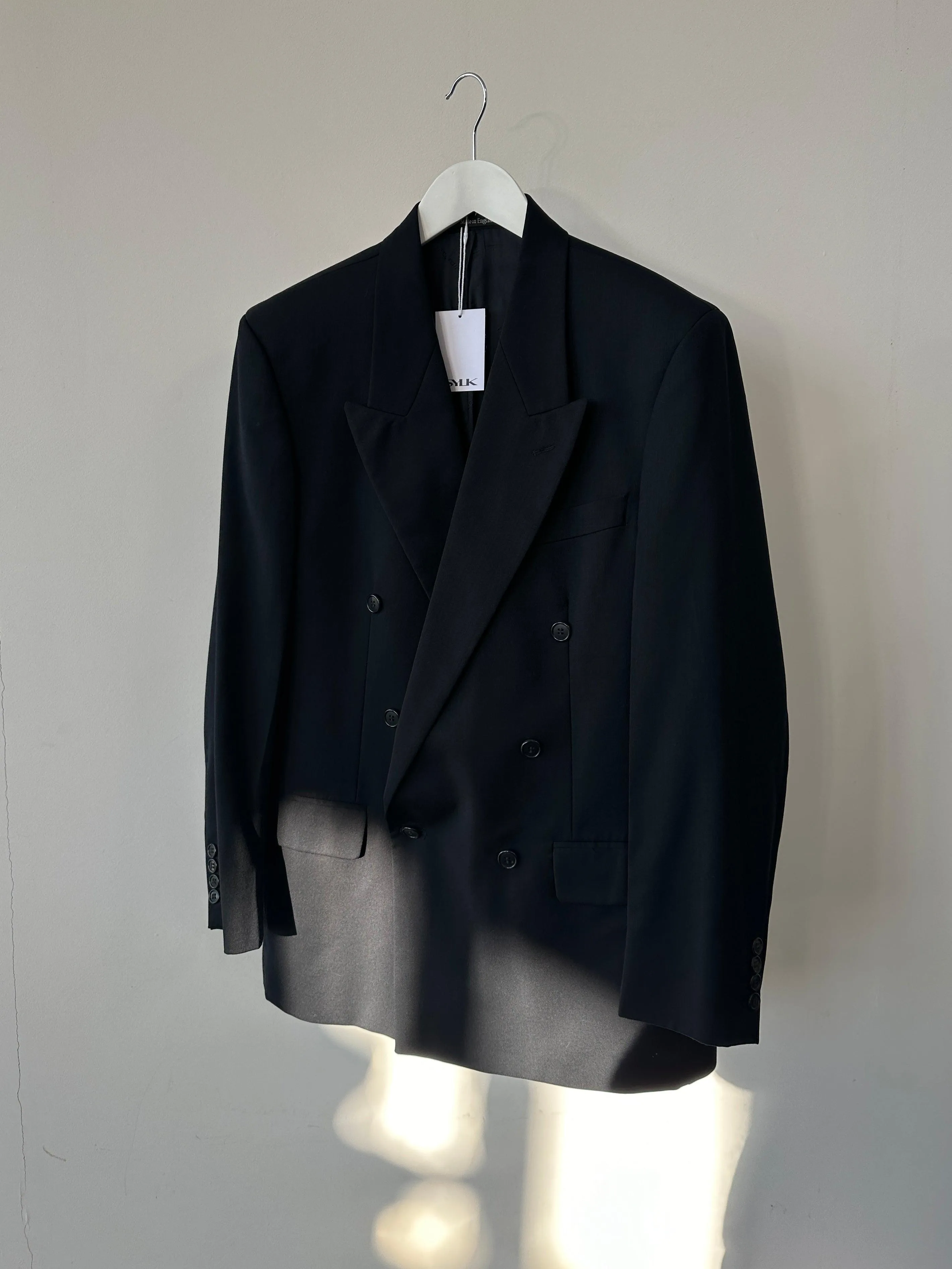 Pierre Cardin Pure Wool Double Breasted Blazer - 40R/L