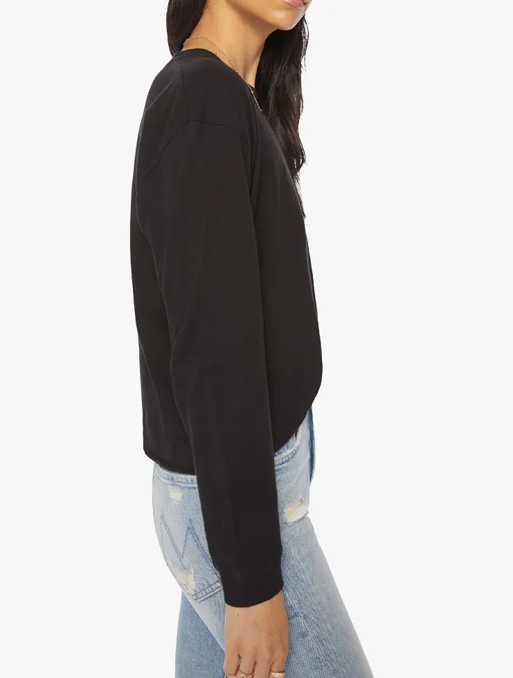 THE L/S SLOUCHY CUT OFF