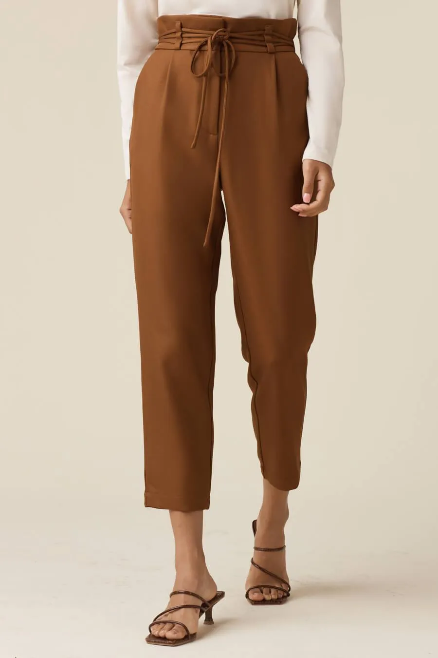 The Paperbag Tie Pant