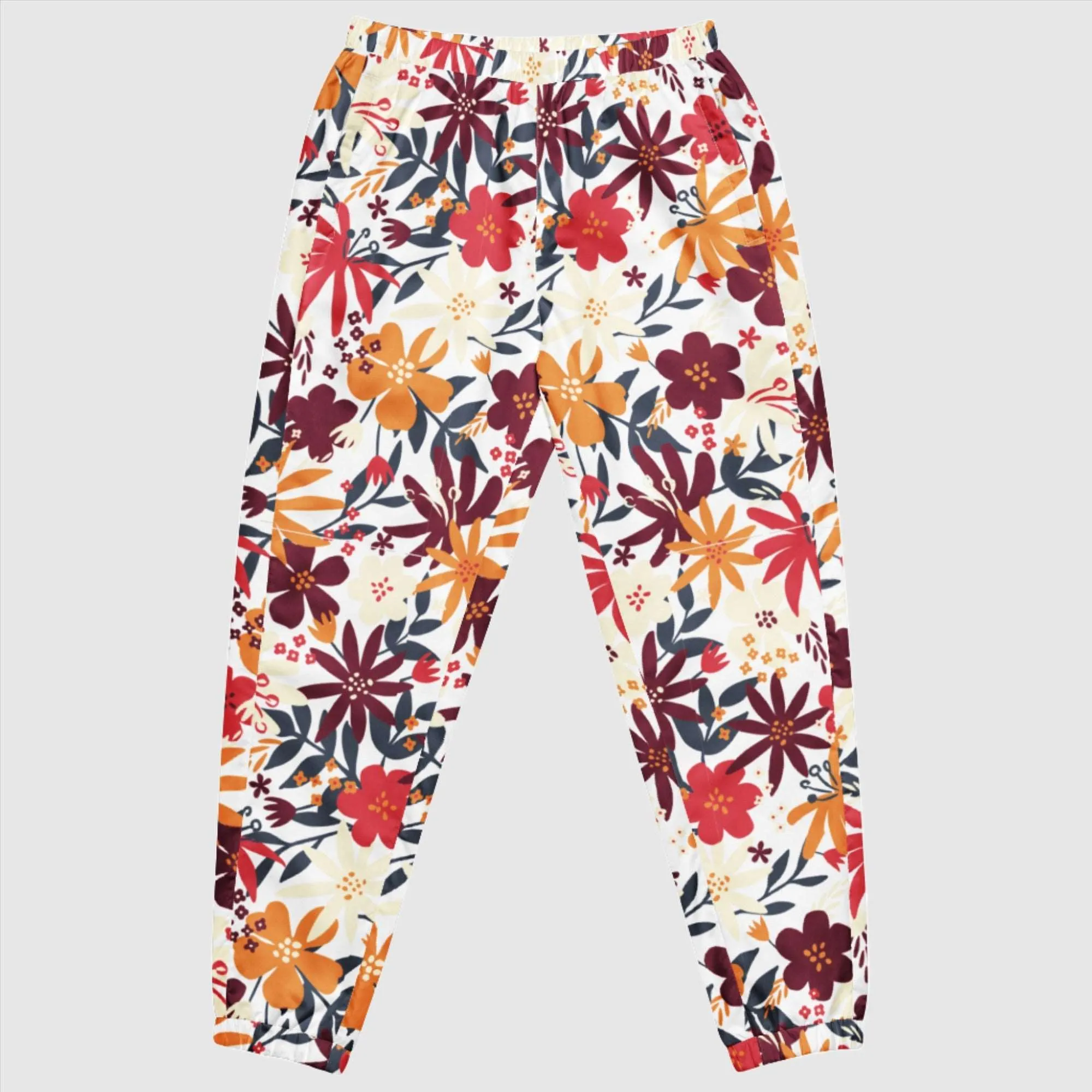 Women's Flower Garden Pattern Track Pants