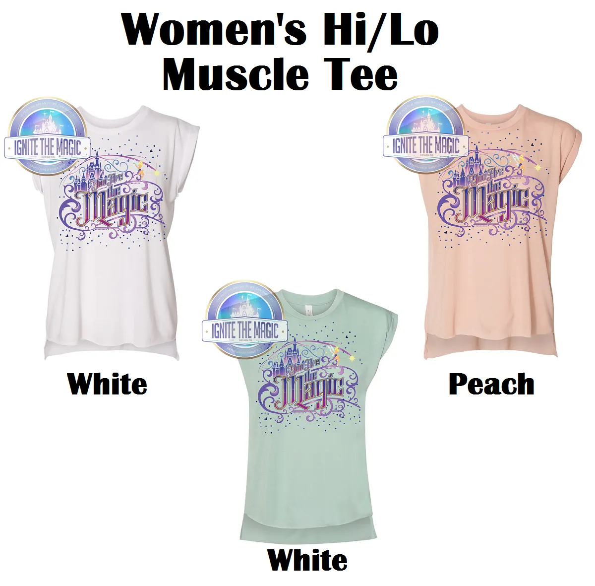 You Are the Magic - Lighter Colors - Women's Tanks   Tees